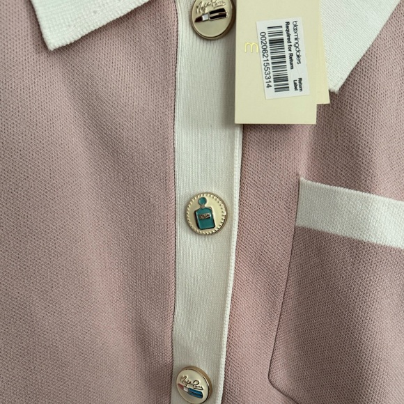 Pink Maje polo top - Picture 6 of 7